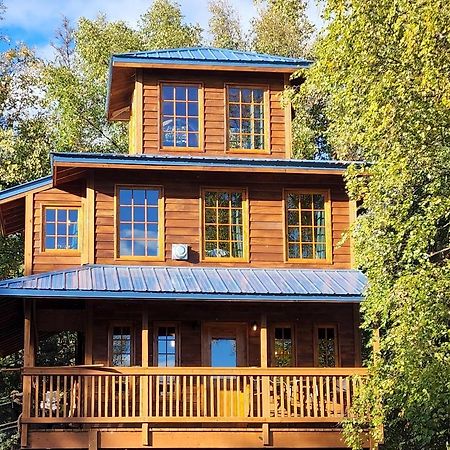 The Eagle'S Nest Treehouse Cabin Palmer Eksteriør bilde