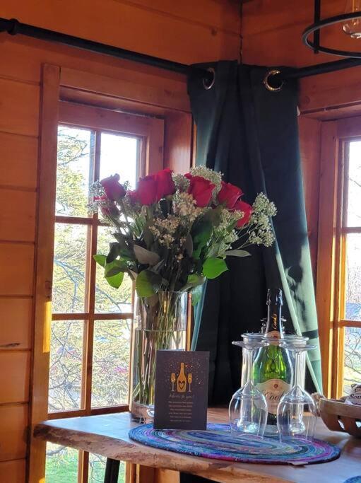The Eagle'S Nest Treehouse Cabin Palmer Eksteriør bilde
